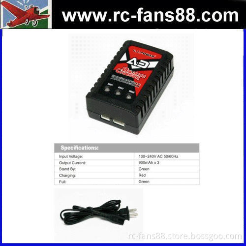 GT POWER Model A3 2S 3S AC Input LiPo Battery Balance Charger (EU Plug)